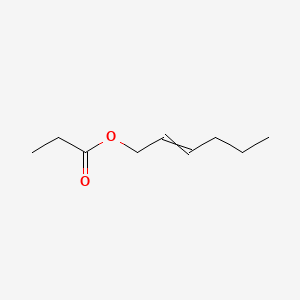molecular formula C9H16O2 B15147122 Hex-2-en-1-yl propanoate 