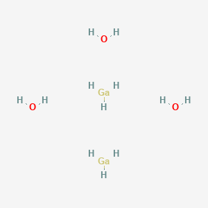 molecular formula Ga2H12O3 B15147125 Digallane trihydrate 