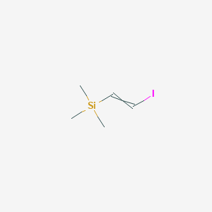molecular formula C5H11ISi B15147155 [(1E)-2-iodoethenyl]trimethylsilane 