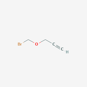 molecular formula C4H5BrO B15147157 3-(Bromomethoxy)prop-1-yne 