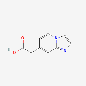2-(Imidazo[1,2-a]pyridin-7-yl)acetic acid