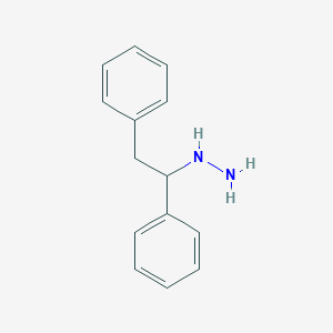 molecular formula C14H16N2 B15147519 (1,2-Diphenyl-ethyl)-hydrazine CAS No. 92255-12-4