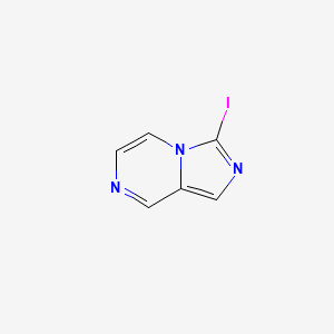 molecular formula C6H4IN3 B1514758 3-Iodoimidazo[1,5-a]pyrazine 