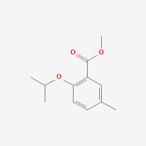 molecular formula C12H16O3 B1514788 Methyl 5-methyl-2-(propan-2-yloxy)benzoate 