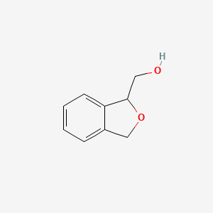 molecular formula C9H10O2 B15148096 1,3-Dihydro-2-benzofuran-1-ylmethanol 