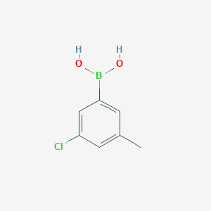 molecular formula C7H8BClO2 B151483 (3-氯-5-甲基苯基)硼酸 CAS No. 913836-14-3
