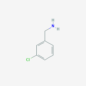 molecular formula C7H8ClN B151487 3-Chlorobenzylamine CAS No. 4152-90-3