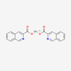 molecular formula C20H12MnN2O4 B1514881 Manganese(II) isoquinoline-3-carboxylate 
