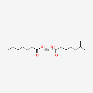 molecular formula C16H30MnO4 B1514933 Manganese(II) isooctanoate CAS No. 37449-19-7