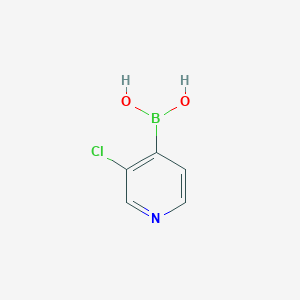 molecular formula C5H5BClNO2 B151494 3-Chloro-4-pyridineboronic acid CAS No. 458532-98-4