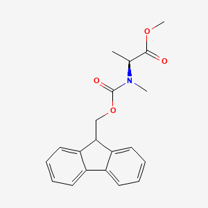 Methyl (2S)-2-{[(9H-fluoren-9-ylmethoxy)carbonyl](methyl)amino}propanoate