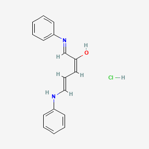 1-Phenylamino-5-phenylimino-1,3-pentadien-2-OL hydrochloride