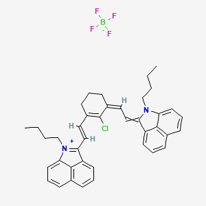 1-Butyl-2-(2-[3-[2-(1-butyl-1h-benzo[cd]indol-2-ylidene)ethylidene]-2-chlorocyclohex-1-enyl]vinyl)benzo[cd]indolium tetrafluoroborate