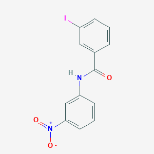 molecular formula C13H9IN2O3 B15149962 3-iodo-N-(3-nitrophenyl)benzamide 