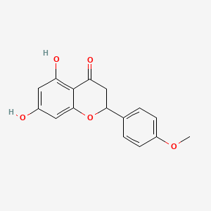 molecular formula C16H14O5 B15151099 5,7-Dihydroxy-4'-methoxyflavanone 