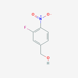 molecular formula C7H6FNO3 B151518 (3-氟-4-硝基苯基)甲醇 CAS No. 503315-74-0