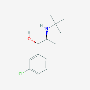 molecular formula C13H20ClNO B015152 Threo-dihydrobupropion CAS No. 92264-82-9