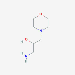 molecular formula C7H16N2O2 B151525 1-Amino-3-morpholinopropan-2-ol CAS No. 135913-02-9