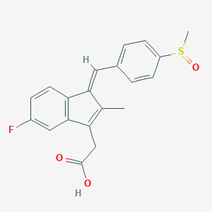 molecular formula C20H17FO3S B151527 trans-Sulindac CAS No. 53933-60-1