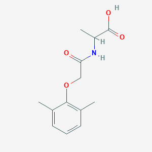 molecular formula C13H17NO4 B15153001 N-[(2,6-dimethylphenoxy)acetyl]alanine 
