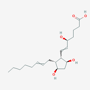 (5S,8beta,9alpha,11alpha)-5,9,11-Trihydroxyprosta-6,14-dien-1-oic acid