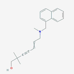 2,2-Dimethyl-7-[methyl(naphthalen-1-ylmethyl)amino]hept-5-EN-3-YN-1-OL
