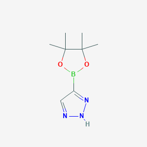 5-(4,4,5,5-Tetramethyl-1,3,2-dioxaborolan-2-yl)-1H-1,2,3-triazole