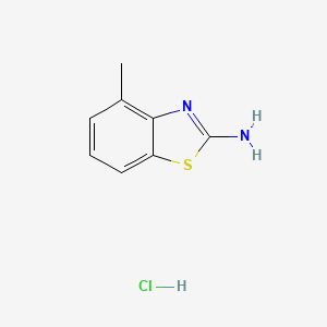 molecular formula C8H9ClN2S B1515331 4-Methylbenzothiazol-2-amine monohydrochloride CAS No. 64036-72-2