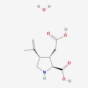 molecular formula C10H17NO5 B151534 Kainic acid hydrate CAS No. 58002-62-3