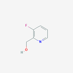 molecular formula C6H6FNO B151536 (3-fluoropyrid-2-yl)methanol CAS No. 31181-79-0