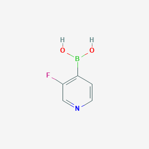 molecular formula C5H5BFNO2 B151537 3-Fluoropyridine-4-boronic acid CAS No. 458532-97-3