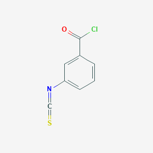 molecular formula C8H4ClNOS B1515382 Benzoyl chloride, 3-isothiocyanato- 