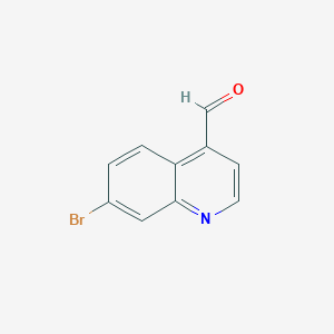 molecular formula C10H6BrNO B1515394 7-Bromoquinoline-4-carbaldehyde CAS No. 898404-22-3