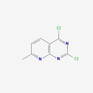 molecular formula C8H5Cl2N3 B1515405 2,4-二氯-7-甲基吡啶并[2,3-D]嘧啶 CAS No. 92350-63-5
