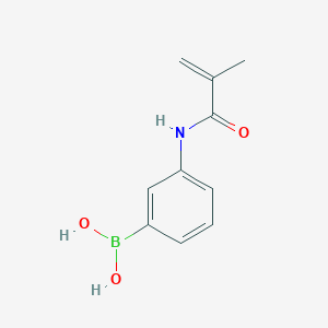 molecular formula C10H12BNO3 B151542 3-Methacrylamidophenylboronic acid CAS No. 48150-45-4