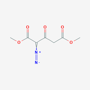 molecular formula C7H8N2O5 B1515459 2-Diazo-3-ketoglutaric acid dimethyl ester 