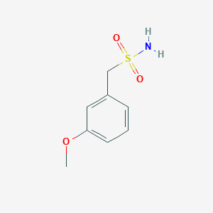 molecular formula C8H11NO3S B151546 (3-Methoxyphenyl)methanesulfonamide CAS No. 89782-90-1