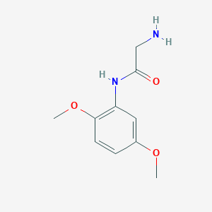 molecular formula C10H14N2O3 B15154793 N-(2,5-dimethoxyphenyl)glycinamide 