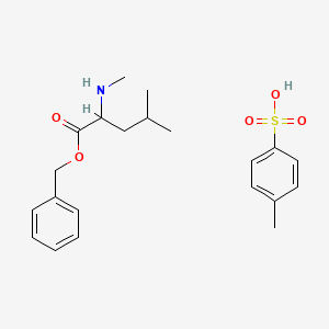 molecular formula C21H29NO5S B15155546 N-Me-Leu-OBzl.TosOH 