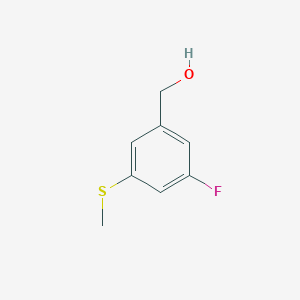 molecular formula C8H9FOS B1515558 5-Fluoro-3-(methylthio)benzyl alcohol 