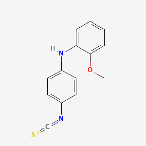 molecular formula C14H12N2OS B1515644 (4-Isothiocyanatophenyl)(2-methoxyphenyl)amine CAS No. 915919-57-2
