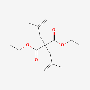 molecular formula C15H24O4 B15156626 Diethyl bis(2-methylprop-2-en-1-yl)propanedioate CAS No. 4162-61-2