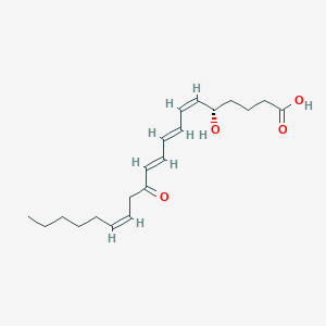 molecular formula C20H30O4 B151568 12-Oxoleukotriene B4 CAS No. 136696-10-1