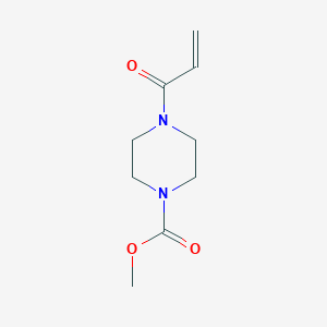 molecular formula C9H14N2O3 B15156916 Methyl 4-(prop-2-enoyl)piperazine-1-carboxylate 