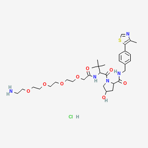 (S,R,S)-AHPC-PEG4-NH2 hydrochloride