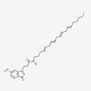 molecular formula C30H42N2O2 B15157437 N-arachidonoyl-serotonin 