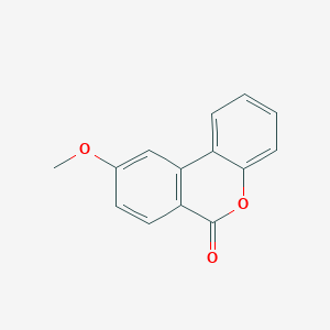 molecular formula C14H10O3 B15157537 9-Methoxy-6H-benzo[c]chromen-6-one 