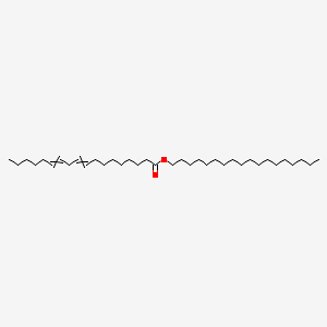 molecular formula C36H68O2 B15157576 9,12-Octadecadienoic acid (9Z,12Z)-, octadecyl ester 