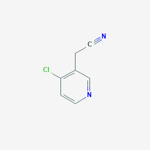 molecular formula C7H5ClN2 B15157739 2-(4-Chloropyridin-3-yl)acetonitrile 