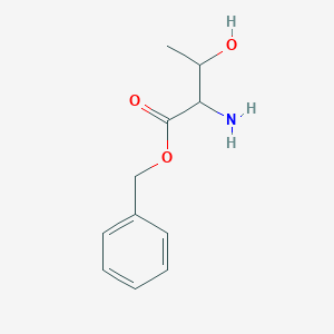molecular formula C11H15NO3 B15157795 Benzyl 2-amino-3-hydroxybutanoate 